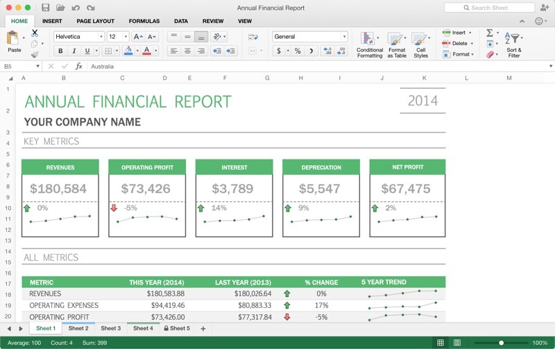 what is the newsst version of excel for mac
